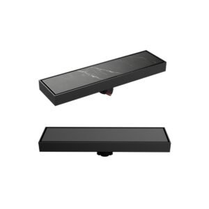 LAVASTONE SS Reversible Tile Insert Linear Drain - SS 30036 SS 30036MK - Matte Black complete product image 20260531_143118