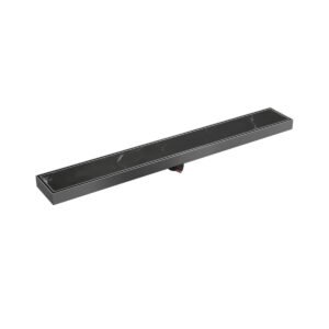 LAVASTONE SS Reversible Tile Insert Linear Drain - SS 60036 GM complete single product image 20260531_150614