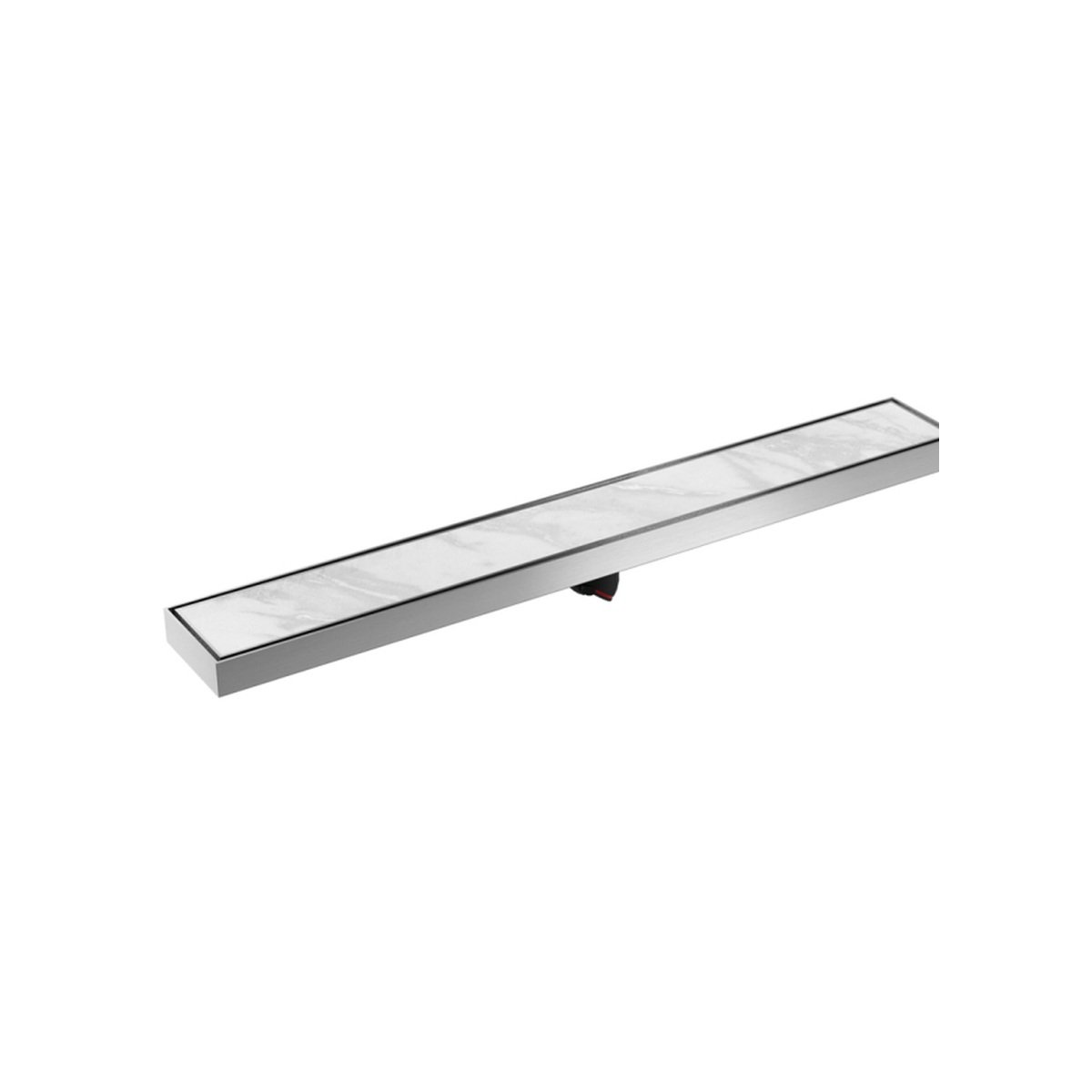 LAVASTONE SS Reversible Tile Insert Linear Drain - SS 60036 complete product image 20260531_135514