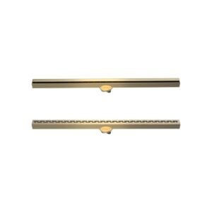 LAVASTONE SS Reversible Linear Drain - SS 60095 SS 60095BG - Brushed Gold complete product image 20260531_143118