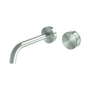 PHOENIX Axia Wall Basin / Bath Curved Outlet Mixer Set 180mm