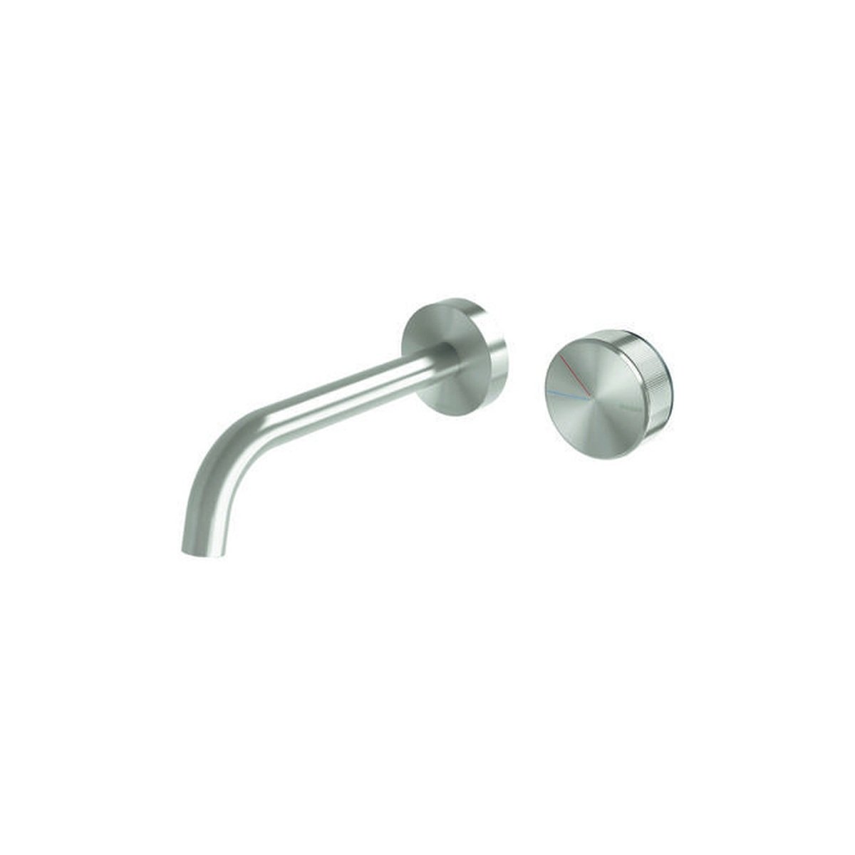 PHOENIX Axia Wall Basin / Bath Curved Outlet Mixer Set 180mm