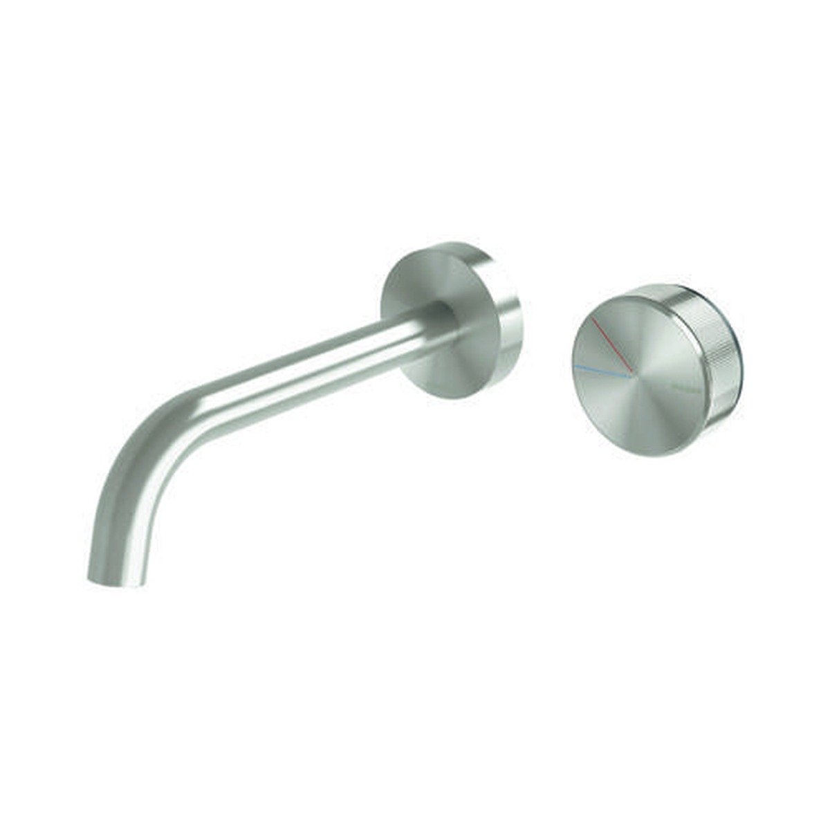 PHOENIX Axia Wall Basin / Bath Curved Outlet Mixer Set 180mm