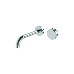 PHOENIX Axia Wall Basin / Bath Curved Outlet Mixer Set 180mm