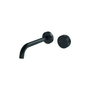 PHOENIX Axia Wall Basin / Bath Curved Outlet Mixer Set 180mm