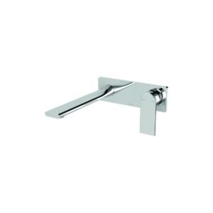 PHOENIX Teel Rotary Diverter Wall Basin / Bath Mixer Set 200mm