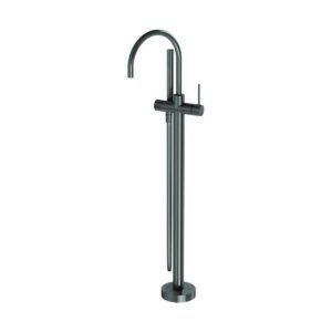 PHOENIX Vivid Slimline Floor Mounted Bath Mixer with Hand Shower