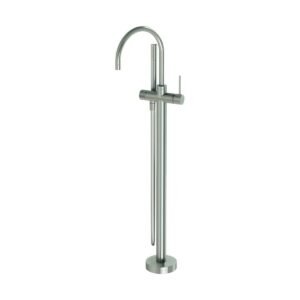 PHOENIX Vivid Slimline Floor Mounted Bath Mixer with Hand Shower