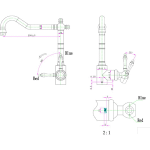 LUME KF 02 technical drawing